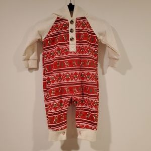 Rudolph Red-nosed Reindeer Bodysuit Infant's Size 3 Months